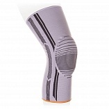 KS-E01 Экотен (Ecoten) Бандаж компрессионный фиксирующий нижних конечностей на коленный сустав, эластичный с ребрами жесткости в Архангельске