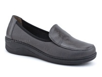 84-51И-22-402/30 Рикосс (Ricoss) туфли для взрослых, кожа, серый, полнота 9 в Архангельске
